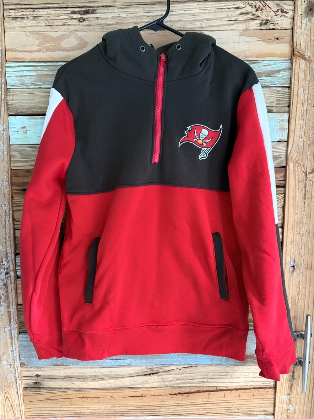 Tampa Bay Buccaneers NFL Youth Medium Colorblock Hoodie